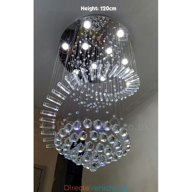 9 lampen moderne K9 kristal plafond hanglamp binnen kroonluchter verlichting lampen armaturen