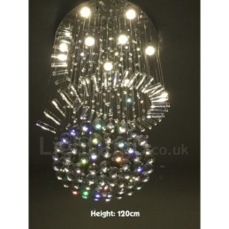 9 lampen moderne K9 kristal plafond hanglamp binnen kroonluchter verlichting lampen armaturen