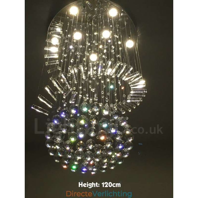 9 lampen moderne K9 kristal plafond hanglamp binnen kroonluchter verlichting lampen armaturen