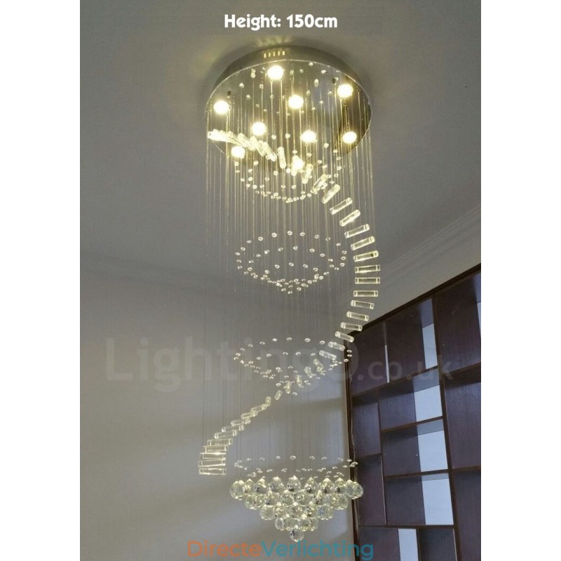 9 lampen moderne K9 kristal plafond hanglamp binnen kroonluchter verlichting lampen armaturen