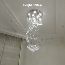 9 lampen moderne K9 kristal plafond hanglamp binnen kroonluchter verlichting lampen armaturen