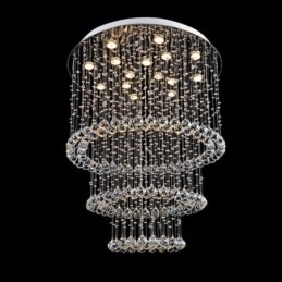 15 lampen moderne K9 kristal plafond hanglamp binnen kroonluchter verlichting lampen armaturen