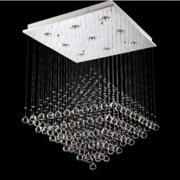 9 lampen moderne K9 kristal plafond hanglamp binnen kroonluchter verlichting lampen armaturen