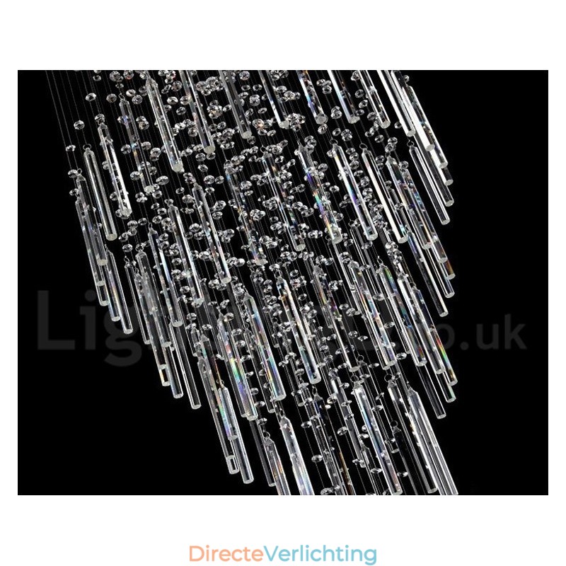 5 lampen moderne K9 kristal plafond hanglamp binnen kroonluchter verlichting lampen armaturen