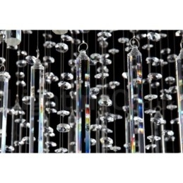 5 lampen moderne K9 kristal plafond hanglamp binnen kroonluchter verlichting lampen armaturen
