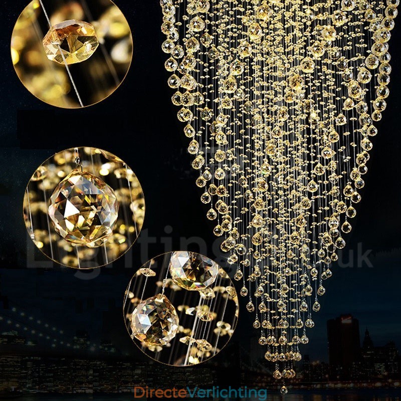 15 lampen moderne K9 kristal plafond hanglamp binnen kroonluchter verlichting lampen armaturen
