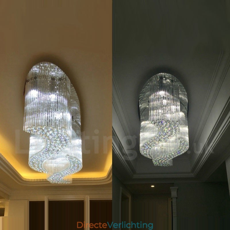 Moderne K9 Kristallen Plafond Hanglamp Binnen Kroonluchter Verlichting Lampen Armaturen