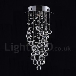 1 Licht Moderne K9 Kristal Plafond Hanglamp Binnen Kroonluchter Verlichting Lampen Armaturen