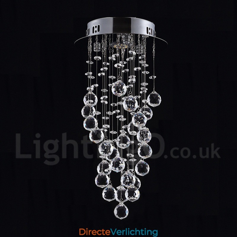 1 Licht Moderne K9 Kristal Plafond Hanglamp Binnen Kroonluchter Verlichting Lampen Armaturen