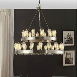 Vintage Mini Stijl Chrome Metalen Kroonluchter