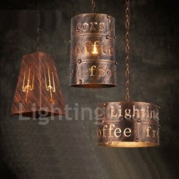 1 Licht Retro Vintage Hanglamp Café Huis Hanglamp