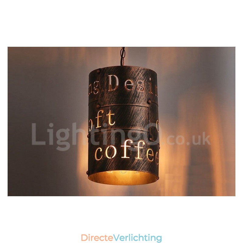 1 Licht Retro Vintage Hanglamp Café Huis Hanglamp