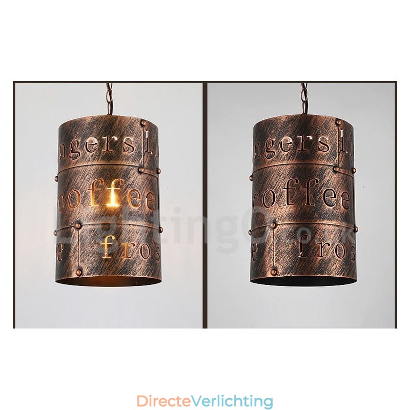1 Licht Retro Vintage Hanglamp Café Huis Hanglamp
