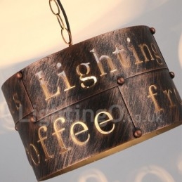 1 Licht Retro Vintage Hanglamp Café Huis Hanglamp