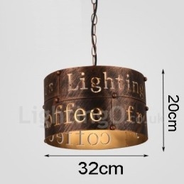 1 Licht Retro Vintage Hanglamp Café Huis Hanglamp