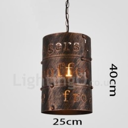 1 Licht Retro Vintage Hanglamp Café Huis Hanglamp
