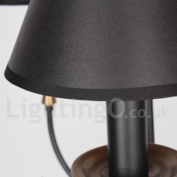 6-lichts retro eigentijdse kaars-stijl kroonluchter