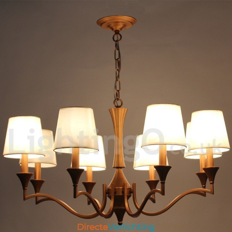 Kroonluchter in de stijl van een 8-lichtskaars