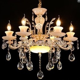 Hanger in Europese stijl, imitatie jade kristal hanger van zinklegering