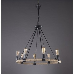 Hanglamp Traditioneel Klassiek Rustiek Lodge Vintage Retro Bed Eetkamer