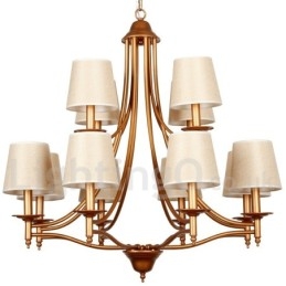 12 Lichts Rustieke Retro Mediterrane Stijl Kaars Stijl Kroonluchter