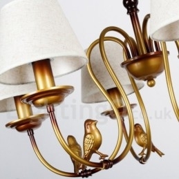 12 Lichts Moderne Hedendaagse Rustieke Retro Kaars Stijl Kroonluchter