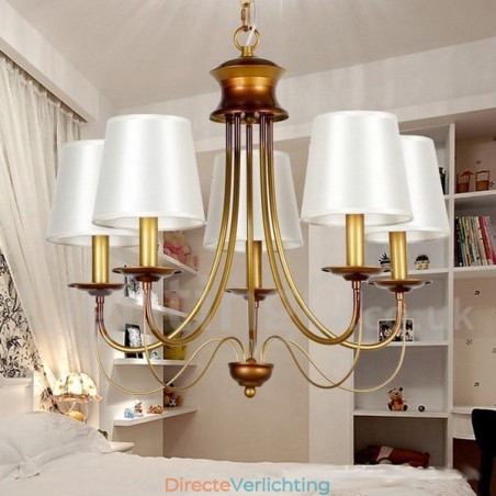 5-lichts rustieke mediterrane stijl moderne eigentijdse kaars-stijl kroonluchter 5-lichts rustieke mediterrane stijl moderne eigentijdse kaars-stijl kroonluchter