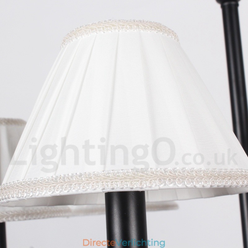 12 Licht Retro Rustieke Grote 2-laags Kaars Stijl Kroonluchter