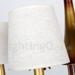 3-lichts moderne, eigentijdse, rustieke kroonluchter in kaarsstijl