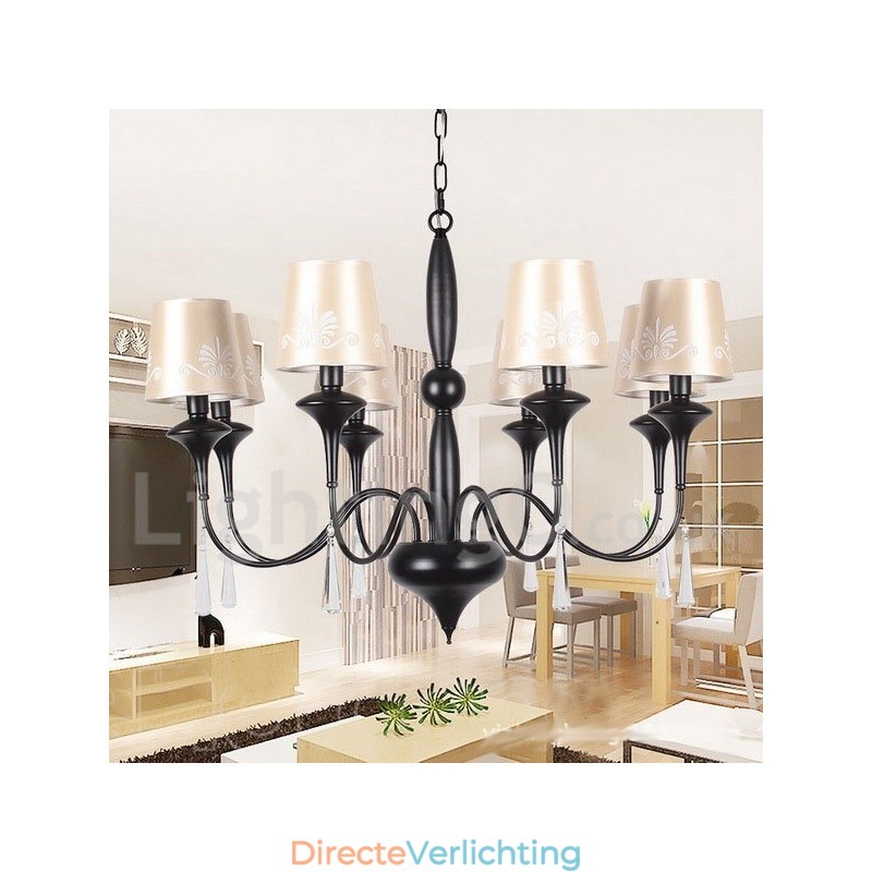 Kroonluchter in de stijl van een 8-lichtskaars