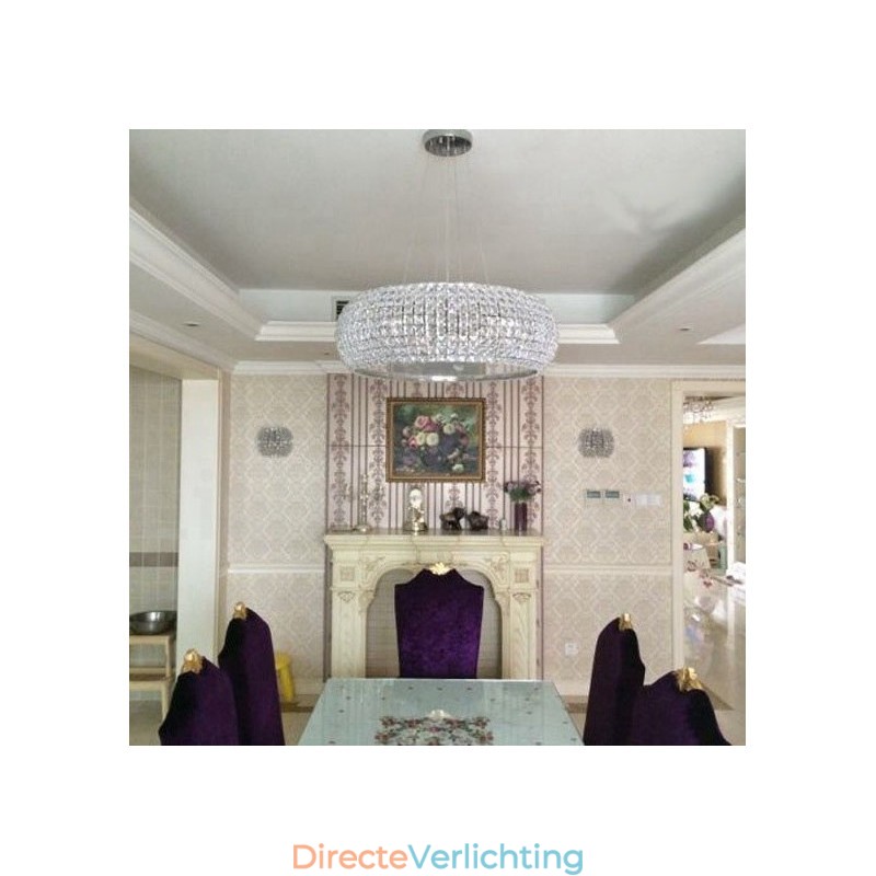 Moderne K9 Kristallen Plafond Hanglamp Binnen Kroonluchter Trommelverlichting Lampen Armaturen