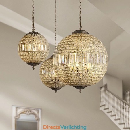 Globe Modern K9 Kristal Plafond Hanglamp Binnen Kroonluchter Trommelverlichting Lampen Armaturen Globe Modern K9 Kristal Plafond Hanglamp Binnen Kroonluchter Trommelverlichting Lampen Armaturen