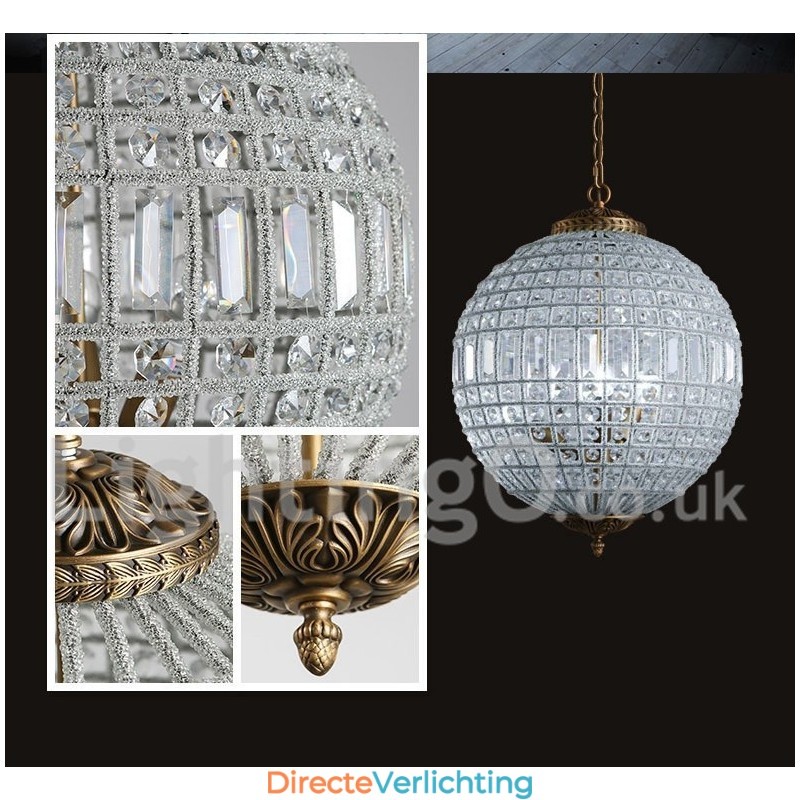 Globe Modern K9 Kristal Plafond Hanglamp Binnen Kroonluchter Trommelverlichting Lampen Armaturen