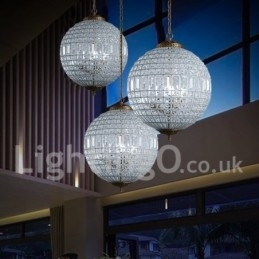 Globe Modern K9 Kristal Plafond Hanglamp Binnen Kroonluchter Trommelverlichting Lampen Armaturen