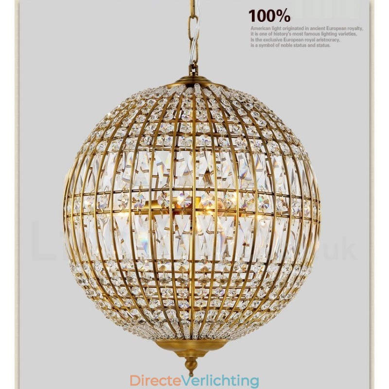 Globe Modern K9 Kristal Plafond Hanglamp Binnen Kroonluchter Verlichting Lampen Armaturen
