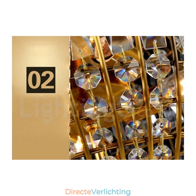 Globe Modern K9 Kristal Plafond Hanglamp Binnen Kroonluchter Verlichting Lampen Armaturen