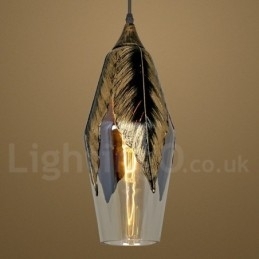 Europese Retro Glazen Hanglamp Lounge Hanglamp
