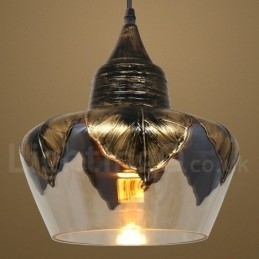 Europese Retro Glazen Hanglamp Lounge Hanglamp