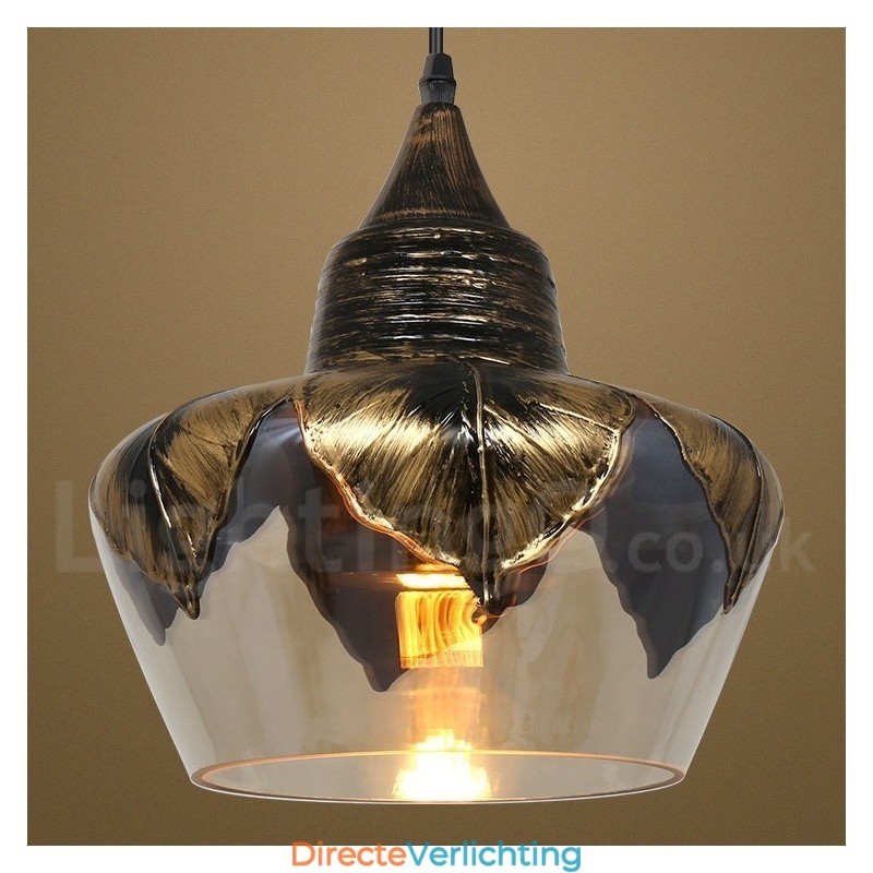 Europese Retro Glazen Hanglamp Lounge Hanglamp