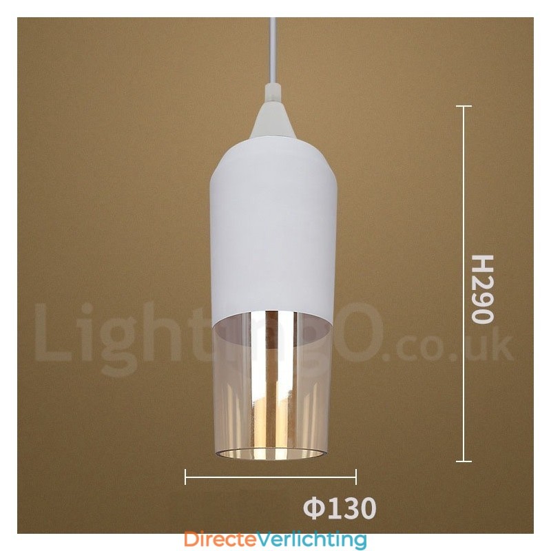 Europese Retro Lounge Glazen Hanglamp