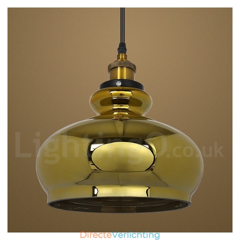 Europese glazen hanglamp