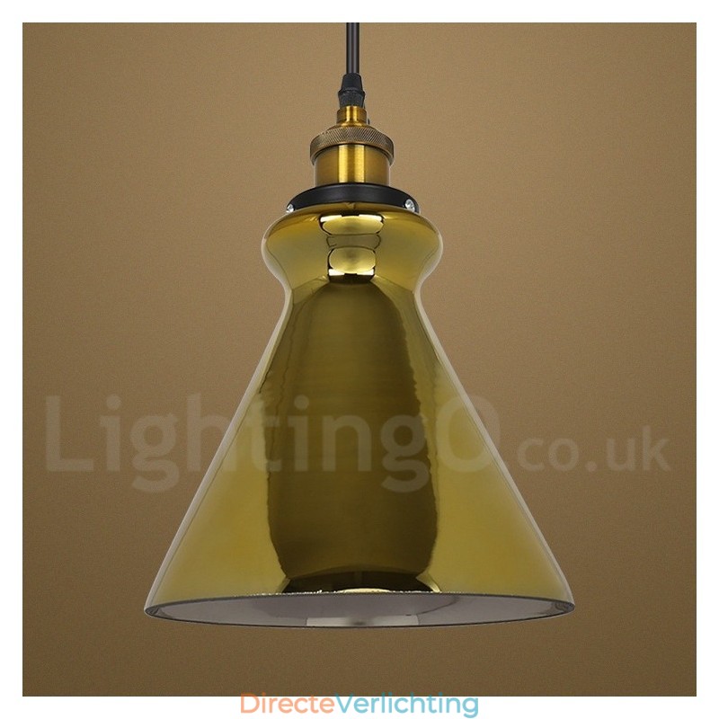 Europese glazen hanglamp