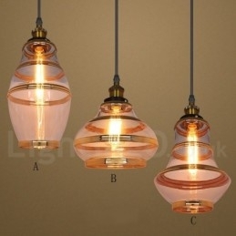 Bar Lounge Europese Glazen Hanglamp