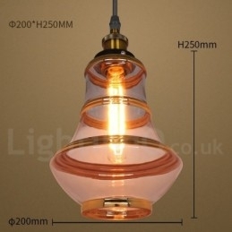 Bar Lounge Europese Glazen Hanglamp