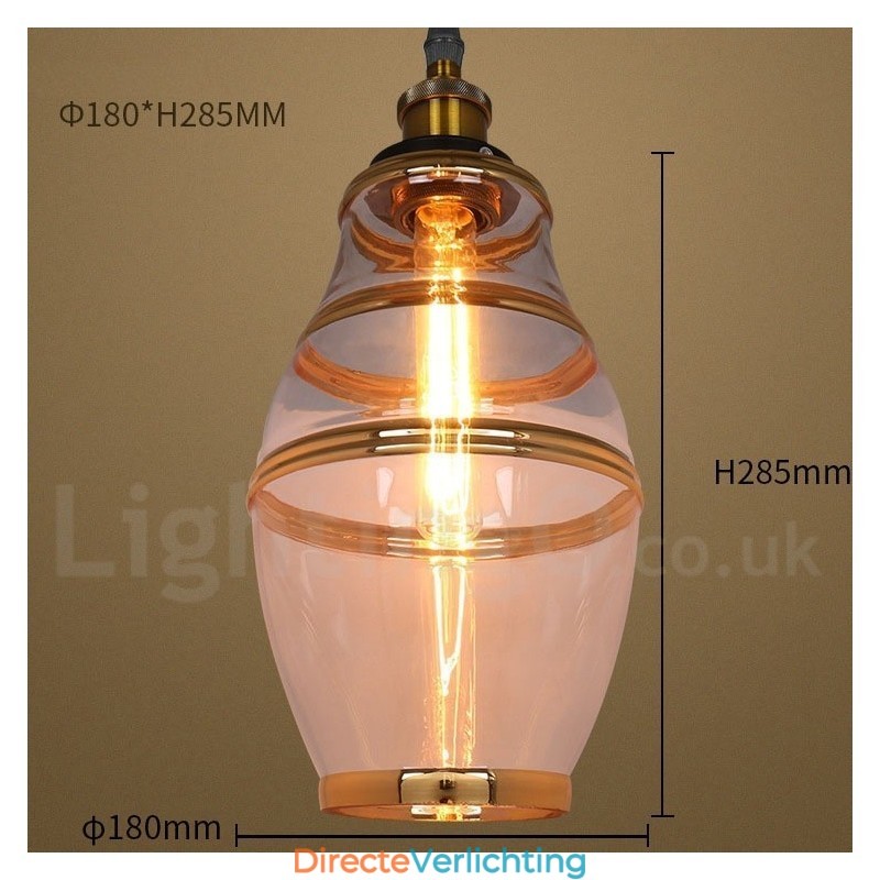 Bar Lounge Europese Glazen Hanglamp