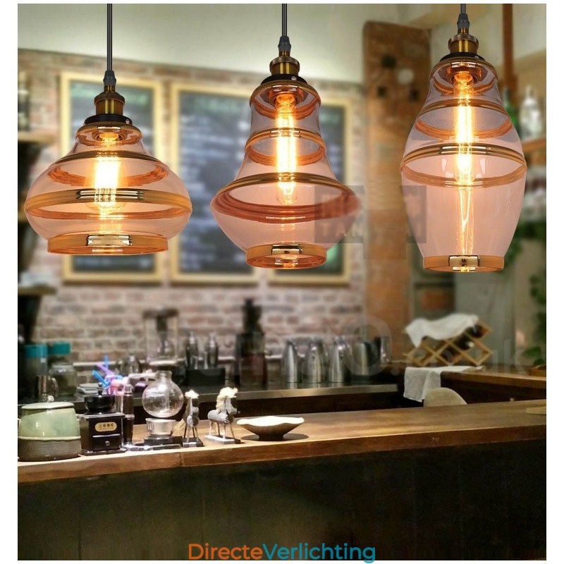 Bar Lounge Europese Glazen Hanglamp
