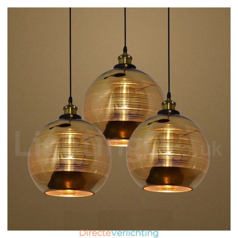Europese glazen hanglamp Café hanglamp