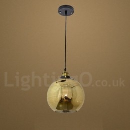 Europese glazen hanglamp Café hanglamp