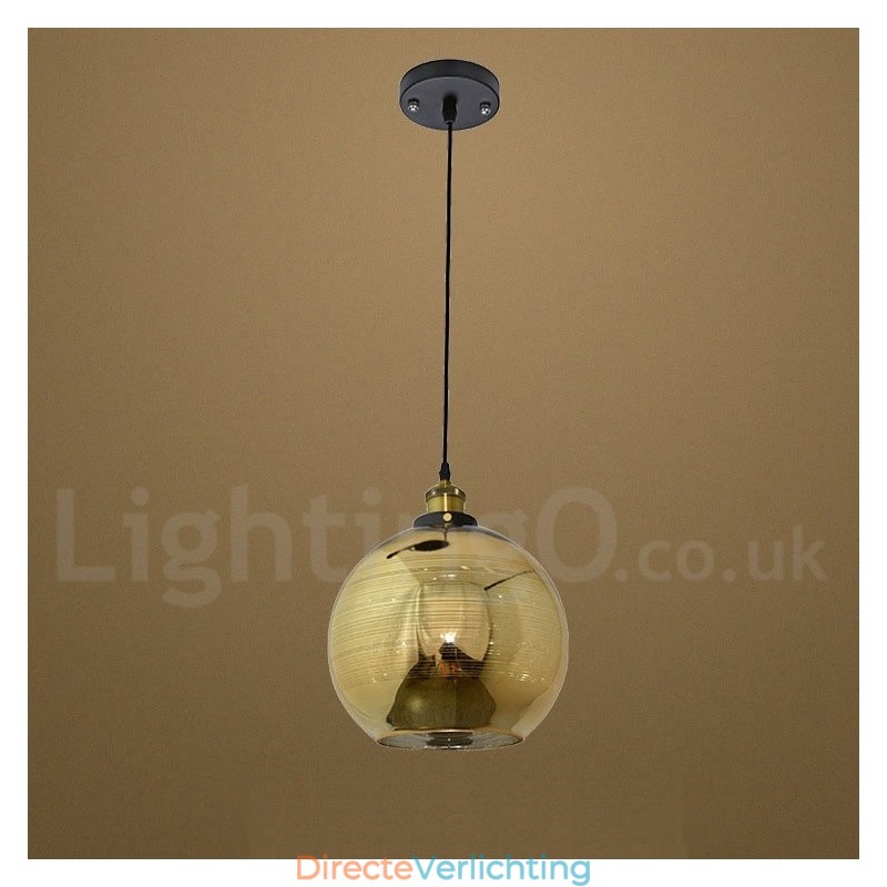 Europese glazen hanglamp Café hanglamp