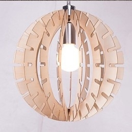 Vintage Andere Houten Kroonluchter